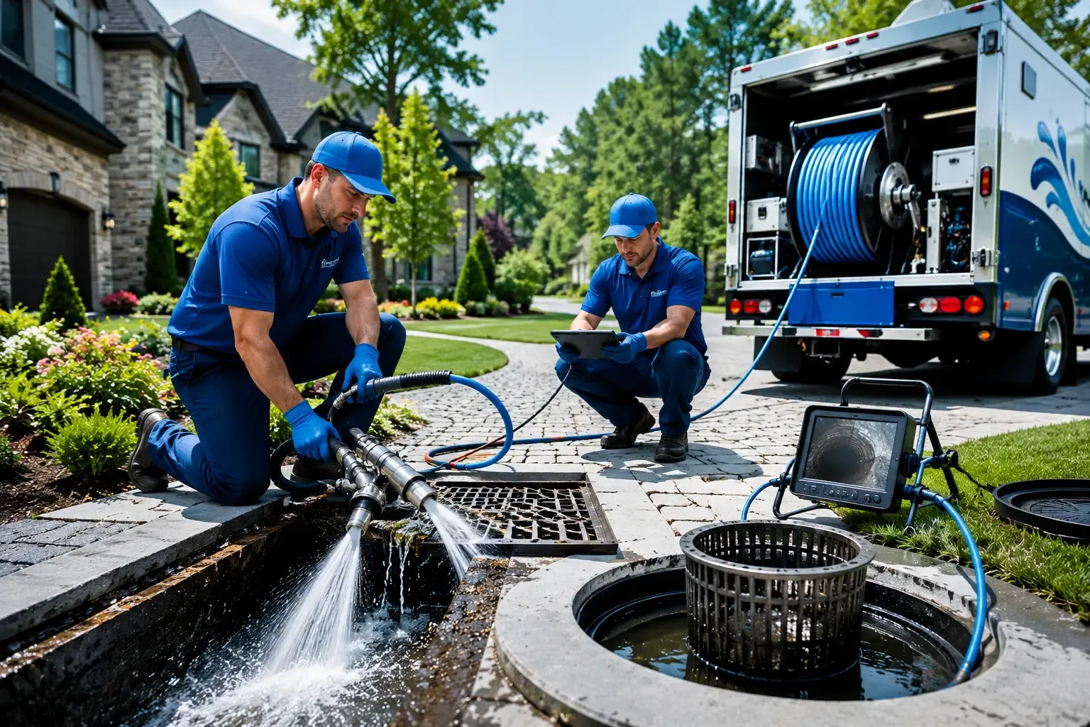 Local outdoor drain cleaning professionals in Mcclellandtown, PA